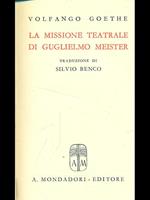 La missine teatrale di Guglielmo Meister