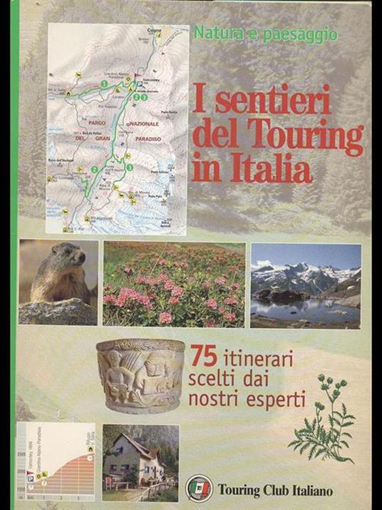 I sentieri del Touring in Italia - copertina