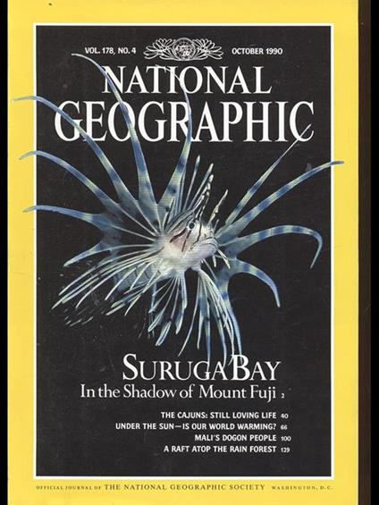 National Geographic. Vol. 178 n4 october1990 - copertina
