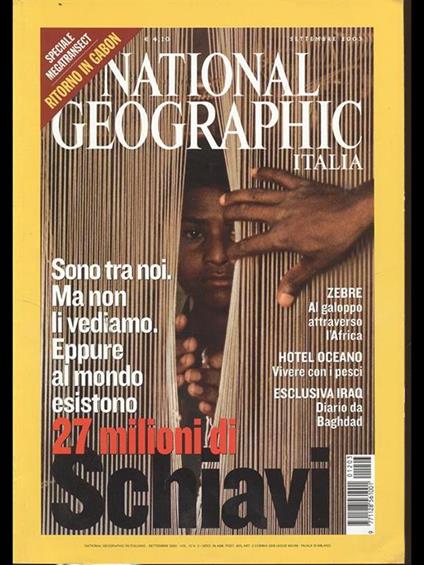 National Italia. Settembre 2003Vol. 12 N. 3 - copertina