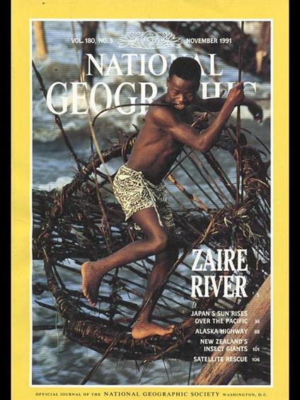 National Geographic. Vol. 180 n 5november 1991 - copertina