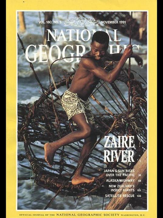 National Geographic. Vol. 180 n 5november 1991 - copertina
