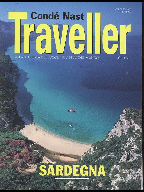 Condè Nast Traveller gold Sardegna. Giugno 2000