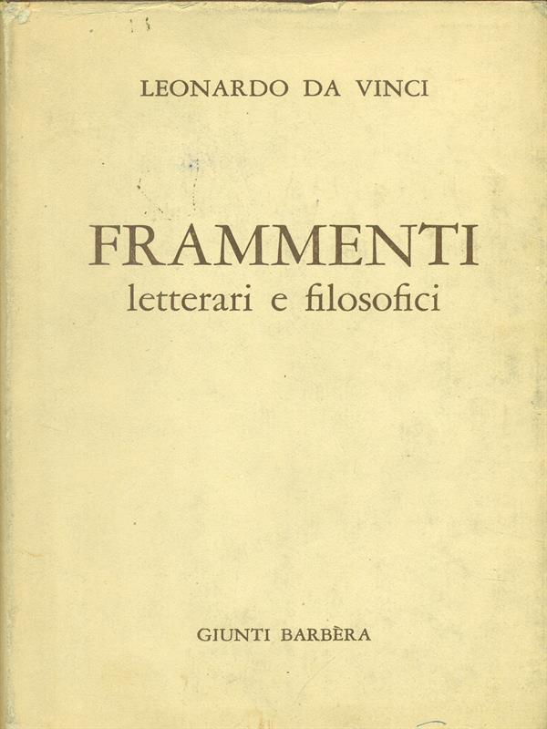Frammenti letterari e filosofici