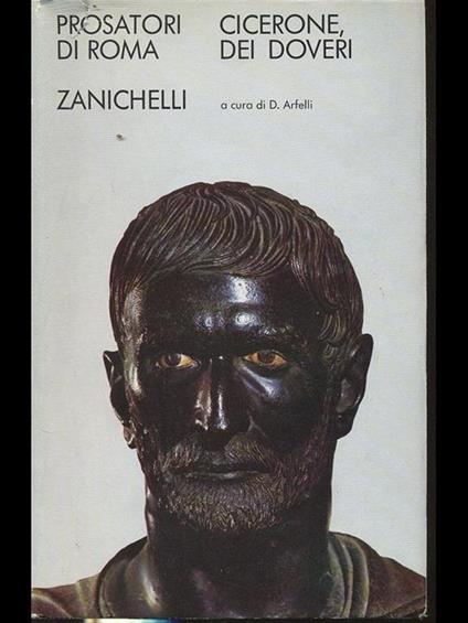 Dei doveri - M. Tullio Cicerone - copertina