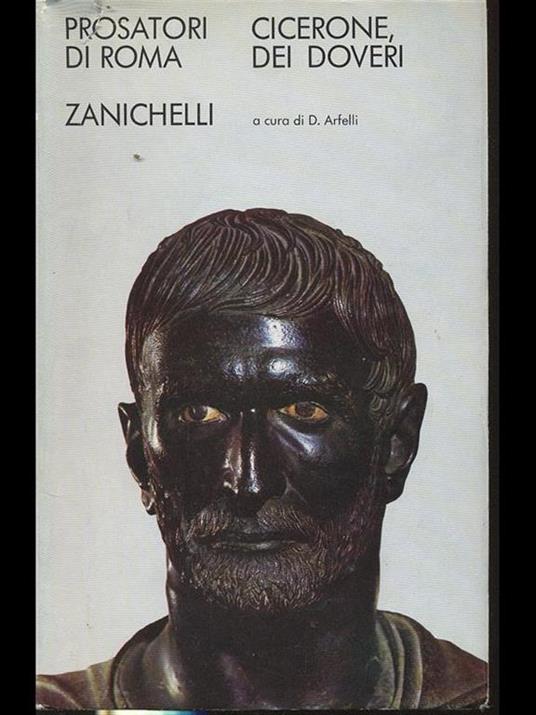 Dei doveri - M. Tullio Cicerone - copertina