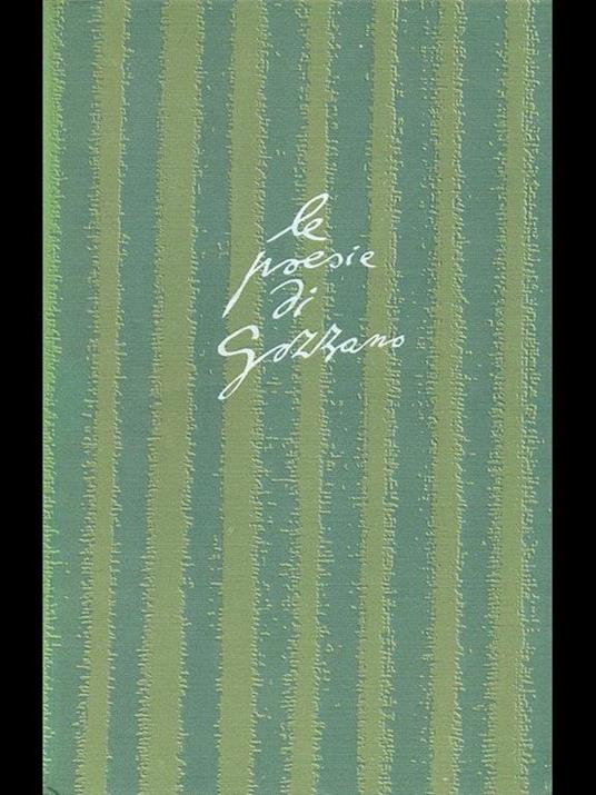 Le poesie - Guido Gozzano - copertina