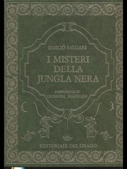 I misteri della Jungla Nera - Emilio Salgari - copertina