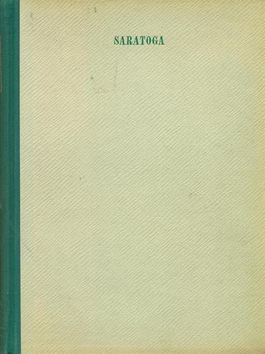 Saratoga - Edna Ferber - copertina