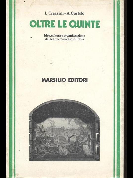 Oltre le quinte - Celestino Trezzini - copertina