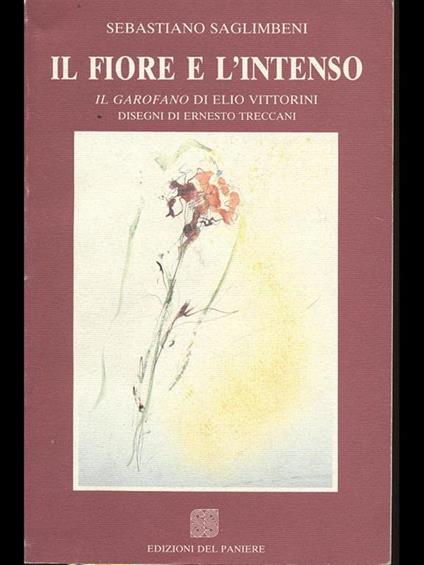 Il Fiore e l'intenso - Sebastiano Saglimbeni - copertina