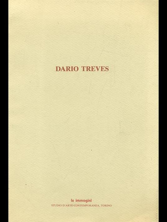 Dario Treves - copertina