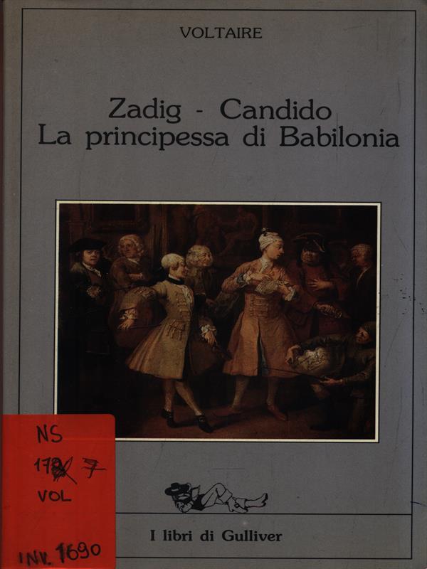 Zadig-Candido La principessa di Babilonia