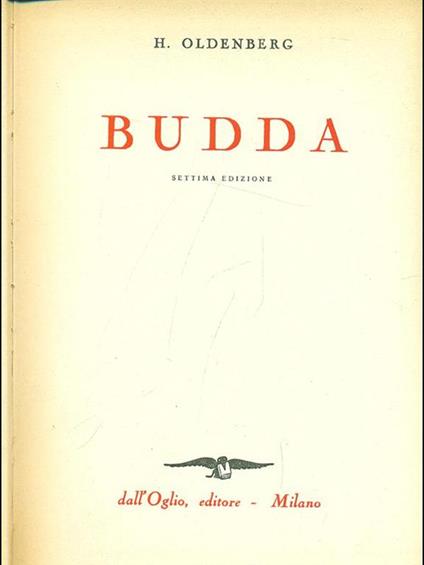 Budda - Hermann Oldenberg - copertina