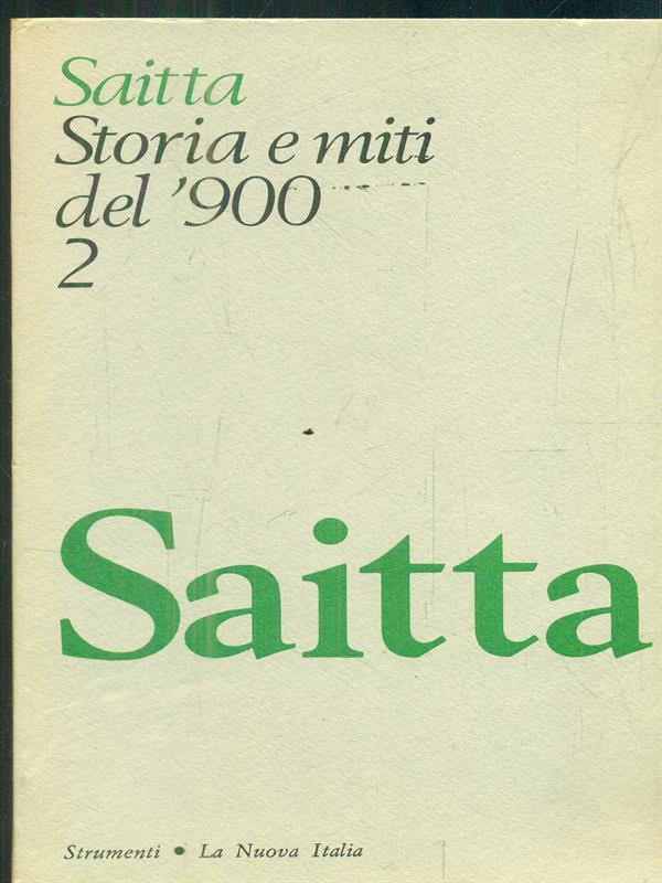 Storia e miti del '900. Antologia di critica storica