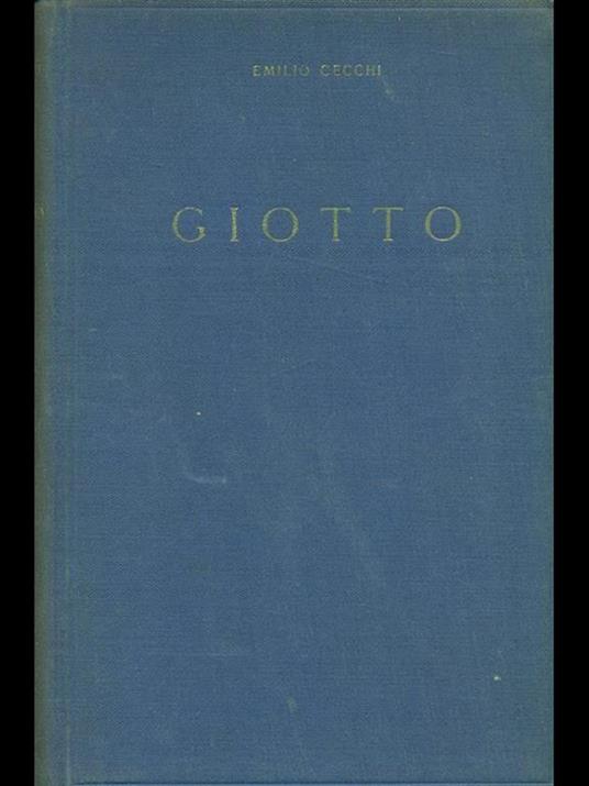 Giotto - Emilio Cecchi - copertina