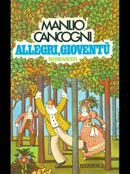 Allegri, gioventù - Manlio Cancogni - copertina