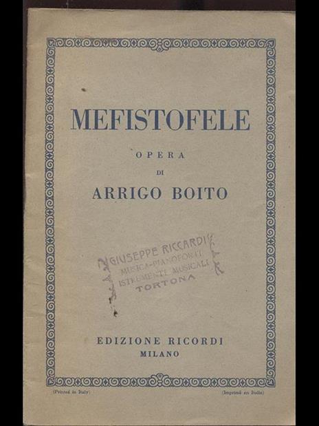 Mefistofele - Arrigo Boito - 3