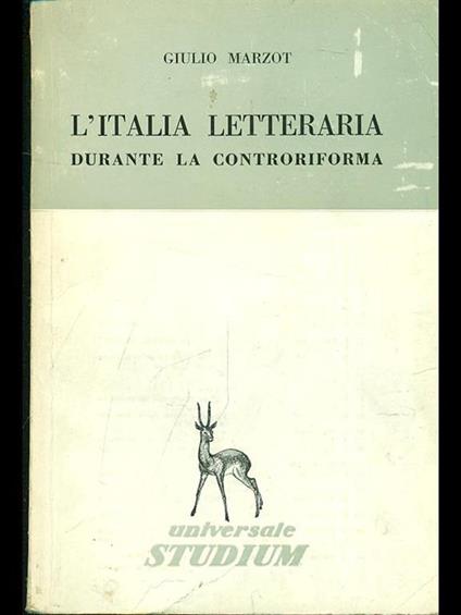 L' Italia letteraria durante la Controriforma - copertina