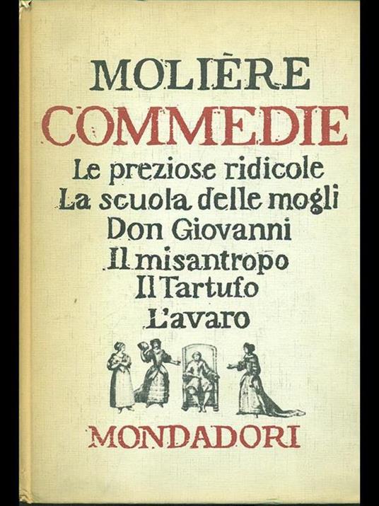 Commedie - Molière - copertina