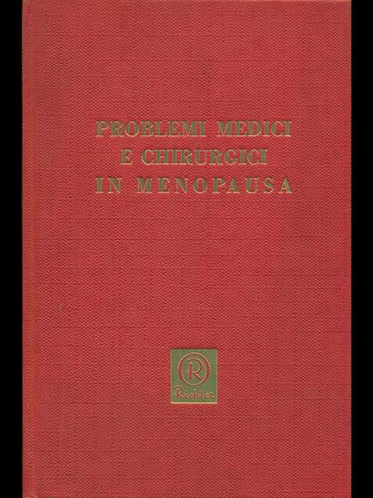 Problemi medici e chirurgici in menopausa - copertina