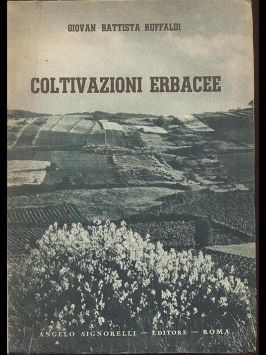Coltivazioni Erbacee - copertina