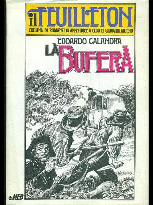 La bufera - Edoardo Calandra - copertina