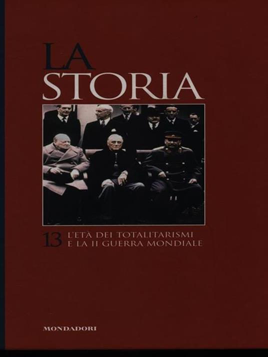 L' età dei totalitarismi e la II Guerra Mondiale - copertina