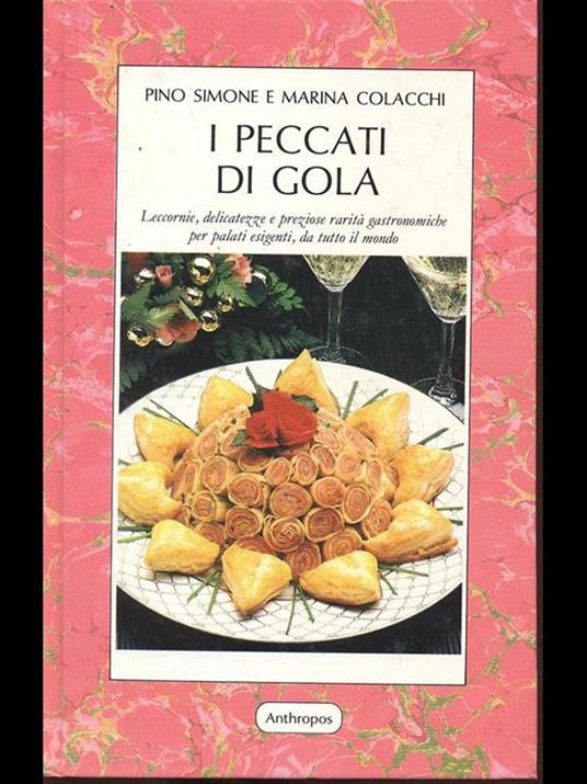 I peccati di gola - Pino Simone - copertina