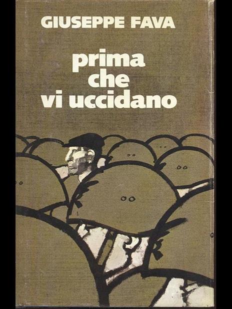 Prima che vi uccidano - Giuseppe Fava - copertina