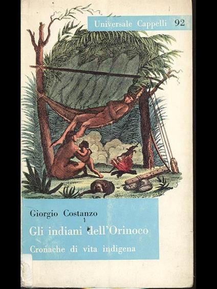 Gli indiani dell'Orinoco - copertina