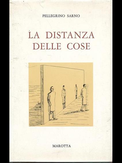 La distanza delle cose - Pellegrino Sarno - copertina