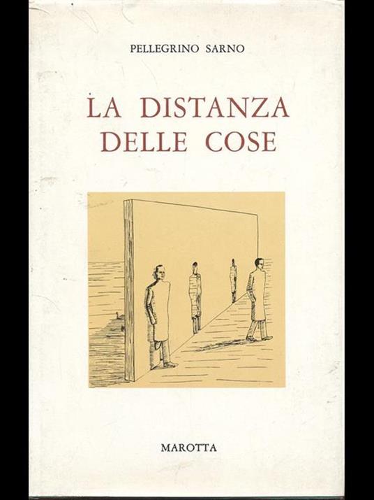 La distanza delle cose - Pellegrino Sarno - copertina