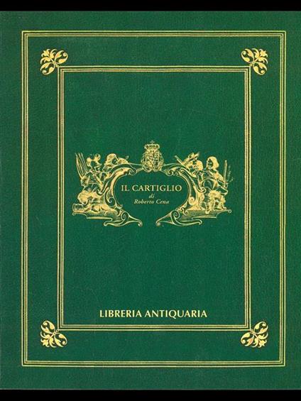 Il cartiglio 2001 - Roberto Cena - copertina