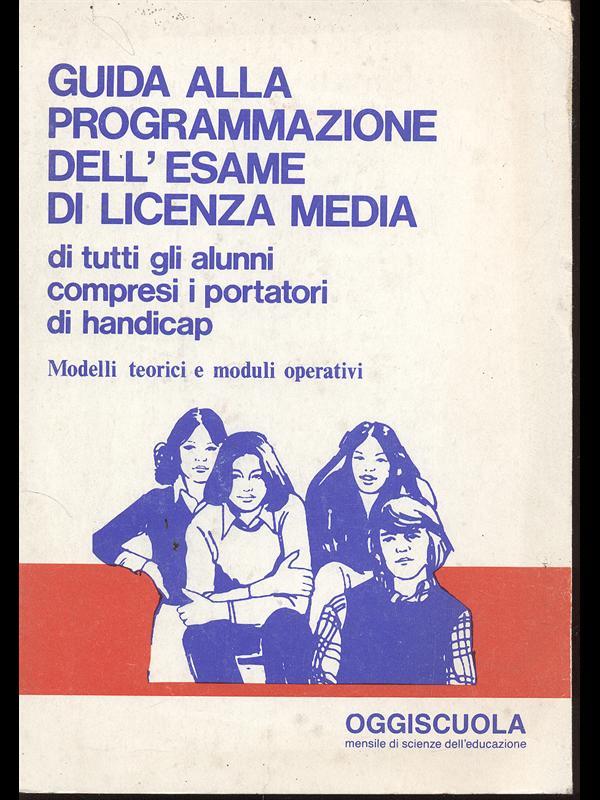 Guida alla programmazione dell'esame di licenza media