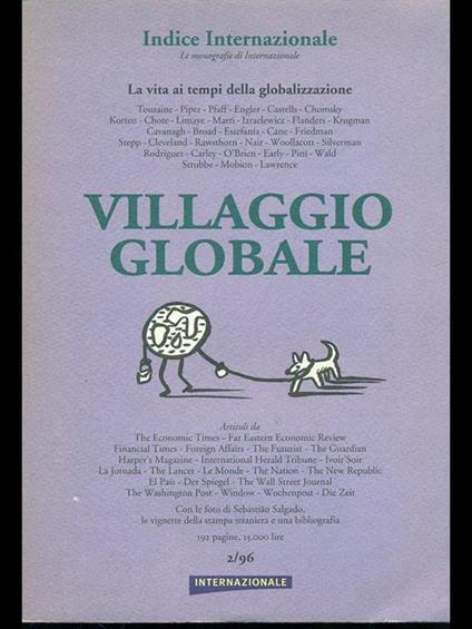 Villaggio globale. Indice Internazionale 2/96 - copertina