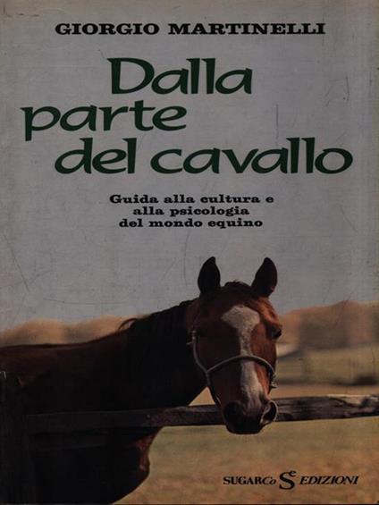 Dalla parte del cavallo - Giorgio Martinelli - copertina
