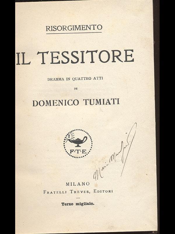 Il tessitore