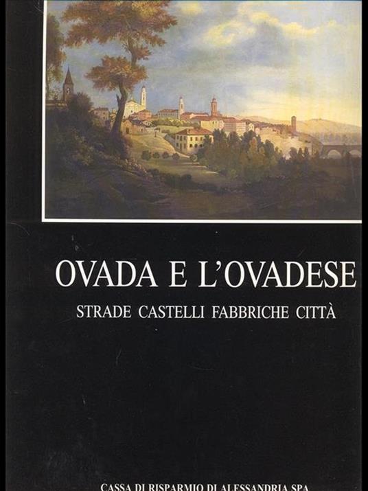 Ovada e l'ovadese - strade castelli fabbriche città - Vera Comoli Mandracci - copertina
