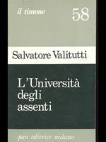 L' Università degli assenti