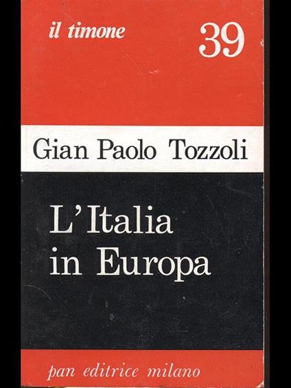 L' Italia in Europa - copertina