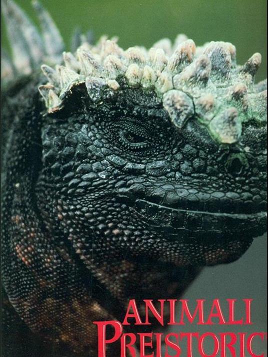 Animali preistorici del XX secolo - Marco Ferrari - copertina