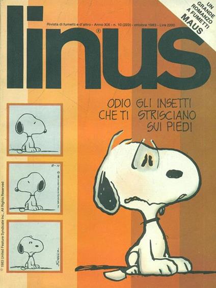 Linus anno XIX n10 -223 30590 - copertina