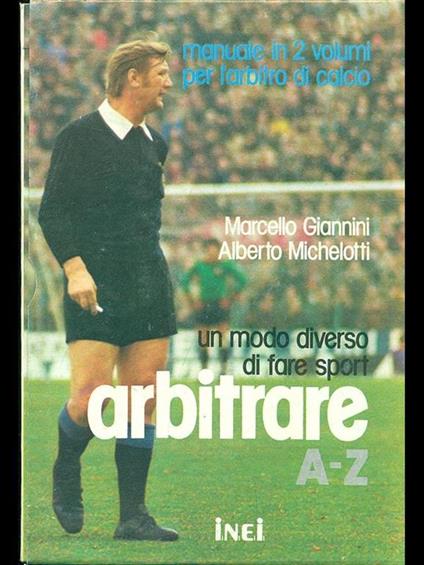 Arbitrare A-Z - Marcello Giannini - copertina