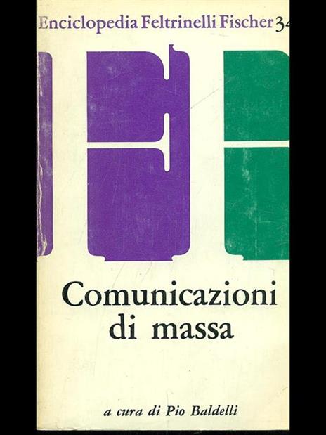 Comunicazioni di massa - Pio Baldelli - copertina