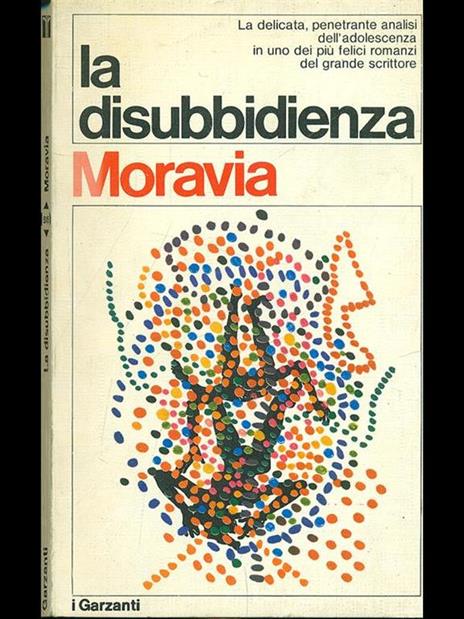 La disubbidienza - Alberto Moravia - copertina