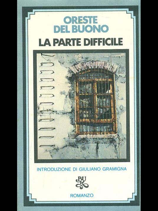 parte difficile - Oreste Del Buono - copertina