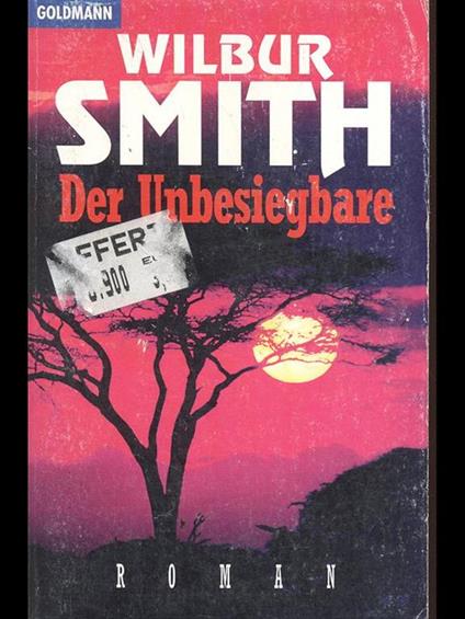 Der Unbesiegbare - Wilbur Smith - copertina