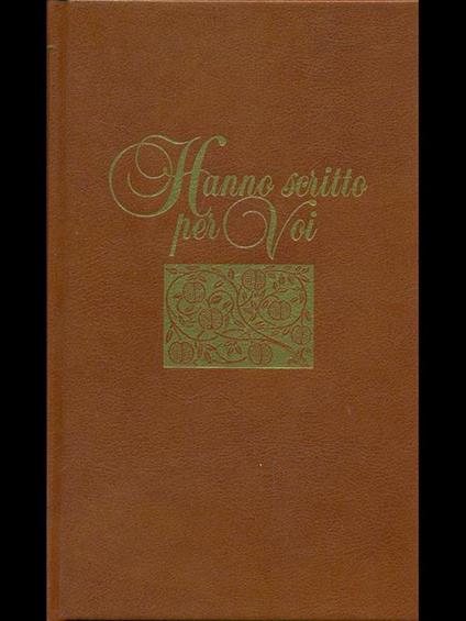 Hanno scritto per voi - copertina