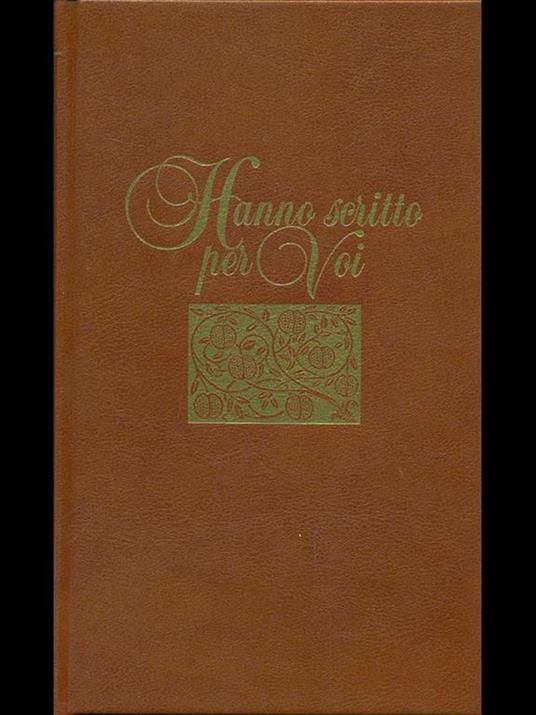 Hanno scritto per voi - copertina